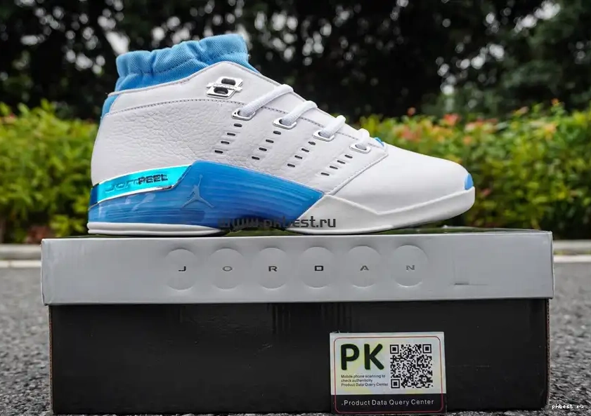 GOD PK 17 Jordan SHIP MATERIALS Blue TO Retro RETAIL SP READY University Low 0604